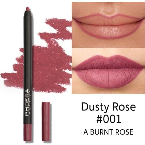 Richly Pigmented Lip Liner 13 Colors Matte Nude Lipstick Pen Modify And Lock Lip Color Super-smooth Lipliner Pencil Makeup TSLM2