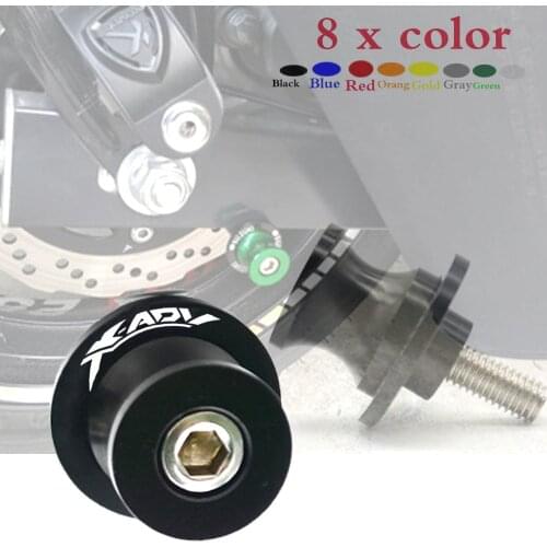 CNC Motorcycle Frame Stands Screws sliders Swingarm Spools Slider For Honda X-ADV XADV m8 bolts