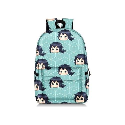 2021 Hot Anime Demon Slayer Backpack Waterproof Student School Bags Boys Girls Bookbag Cosplay Casual Harajuku Travel Bag