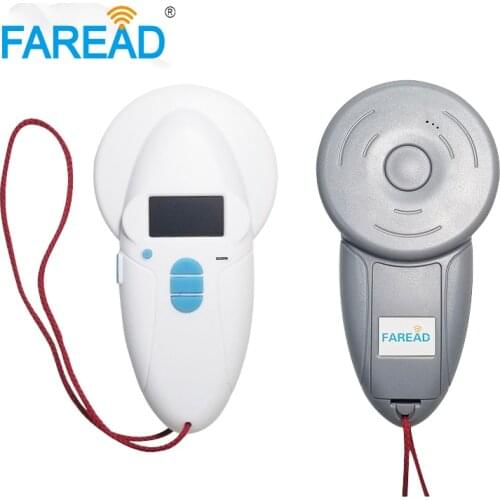 X1pc USB and Bluetooth RFID reader Animal ID scanner for pig cattle dog sheep feedlot data management+x2pcs glass tags microchip