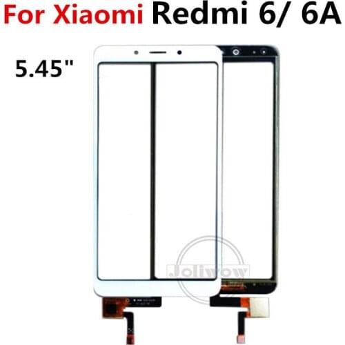 5.45" For Xiaomi Redmi 6 6A Touch Panel Screen For Redmi 6A Touchscreen Panel Front Cover Glass Digitizer Parts Repair