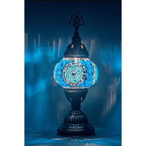 Artpad Vintage Glass Turkish Mosaic Lamps Handmade Bedroom Study Living Room Corridor Porch Aisle Turkish Lamp vintage