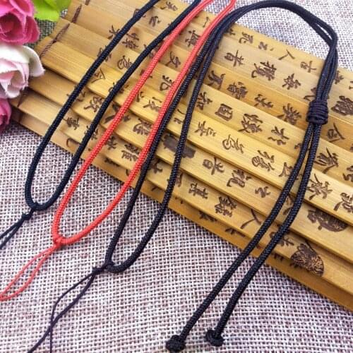 10pcs Hand Knited Necklace Silk Thread Knot Cord For Pendant- Flat Thrust