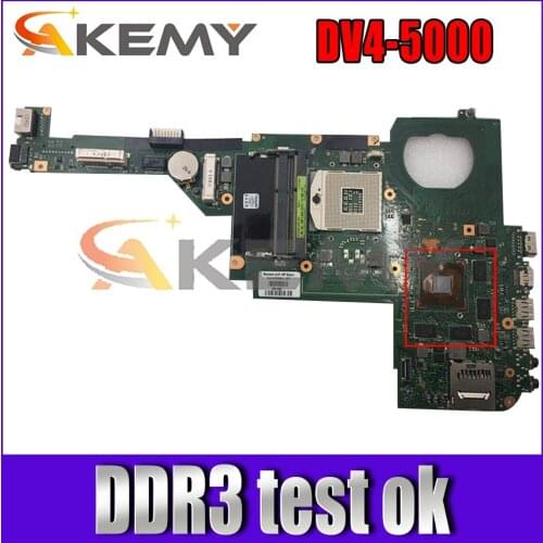 676758-601 For HP Pavillion DV4-5000 676758-501 WSND SLJ8C N13P-GL-A1 DDR3 Notebook motherboard Mainboard full test 100% work