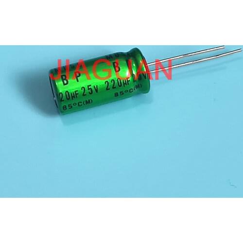 6PCS NEW NICHICON MUSE BP 220UF 25V 12.5x25MM 25V220UF nichicon MUSE-BP 220UF/25V BP ES non-polar 220UF25V