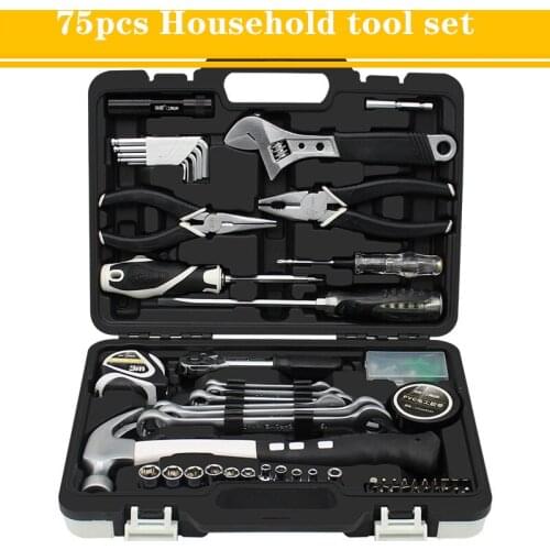 84pcs Tool Set Household Hardware Manual Tool Combination Vehicle MaintenanceToolbox