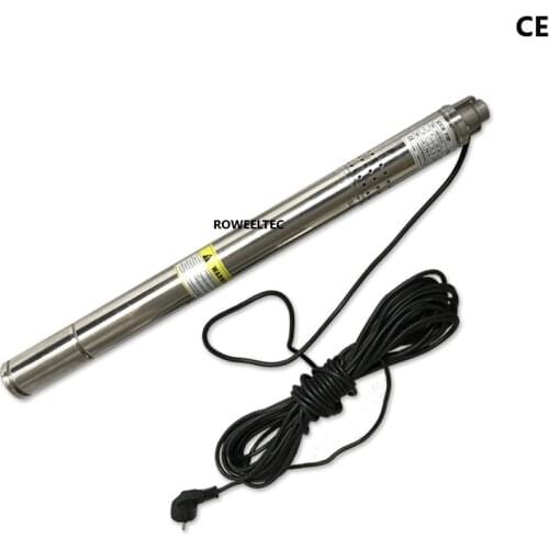 CE 220V 370W 0.5HP Water Pump Deep Well 180ft 8GPM IP68 50mm Submersible Bore
