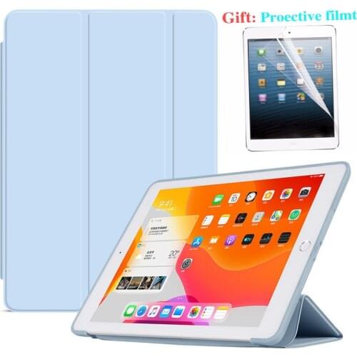 Case for iPad Air, Flip Stand case For ipad 5 6 2017 2018,PU leather case for ipad air 2 smart cover for iPad Air 1 Cases + Film