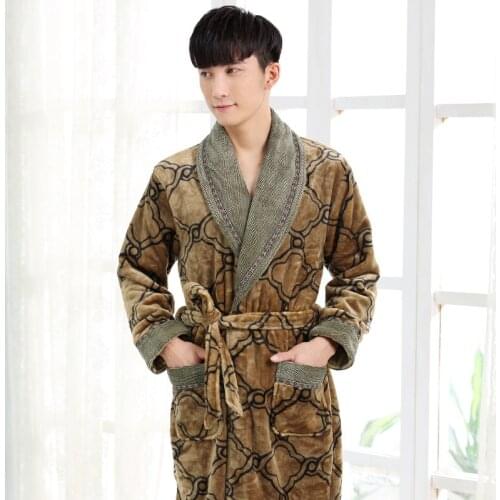 JIAMEN Men's Long Robes