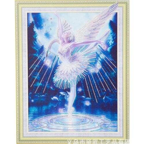 Picture 5d Special-shaped Drill Dancers Dancing Dance Hz302 Modern Concise A Living Room