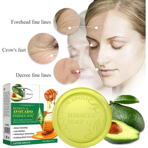 100g Hyaluronic Acid Collagen Essential oil Soap Acne Removal Oil Control Deep Cleaning Whitening Moisturizing Handmade FaceCare