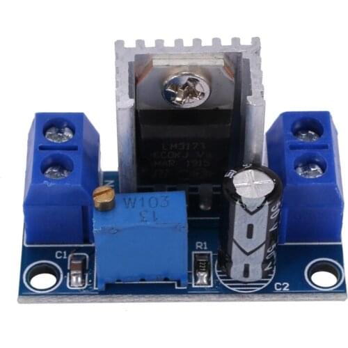 LM317 DC-DC 1.5A 1.2-37V Adjustable Power Supply Board DC Converter Buck Step Down Module Adjustable Linear Voltage Regulator