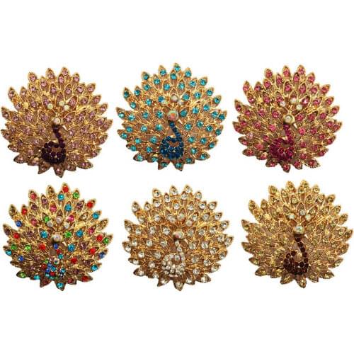 Fashion Women Costume Jewelry Brooches Phoenix Brooch Accessories BA025