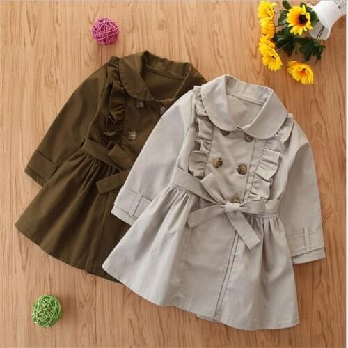 Nituyy Trench Coats For Girls