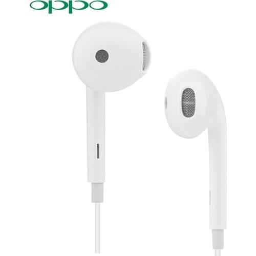 New OPPO R11 Earphone with 3.5mm Plug Wire Controller Earplugs for Huawei Xiaomi OPPO R15 OPPO Find X F7 F9 OPPO R17
