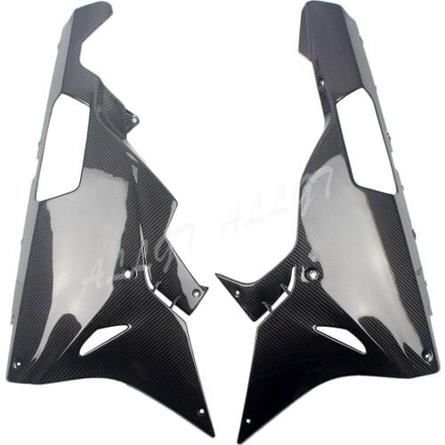 Carbon Fiber Printed Motorcycle ABS Injection Lower Belly Pan Fairing For BMW S1000RR 2015 2016 2017
