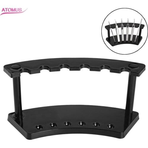 Eyelash Tweezer Storage Shelf Holder Pen Rack DIY Eyelashes Extension Display Acrylic Stand Planting Makeup Tool