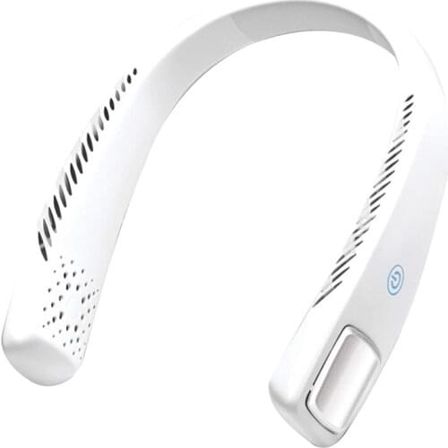 Neck Hanging Fan Leafless Portable Neck Hanging Fan Ultra Quiet Leafless Fan Design Not Tangled Hair for Outdoor Office