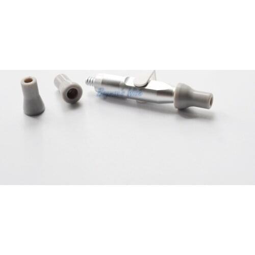 Dental 3Pcs Adapters Tips Nozzles Snap & 1Pcs Weak Aspirator Saliva Ejector Suction Valves SE For Dentist Lab Item