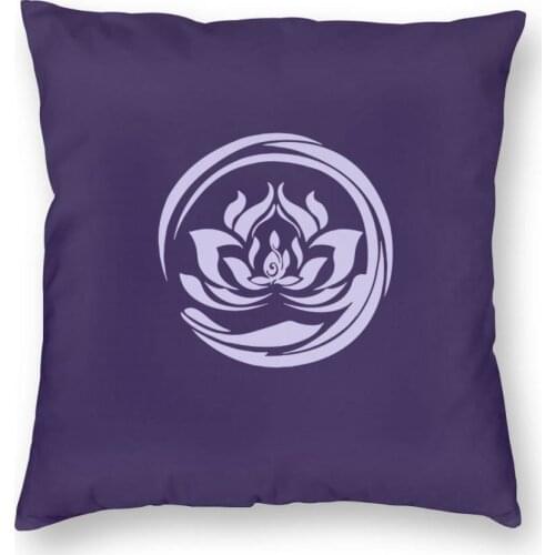The Untamed Yunmeng Jiang Sect Square Pillow Case Polyester Decorative Pillow Custom Pillowcase