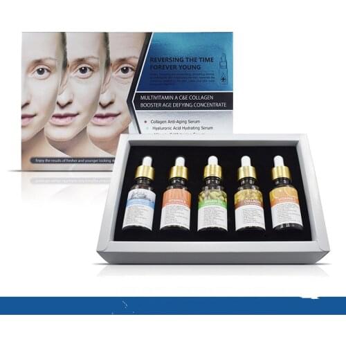 Moisturizing Skin Care Face Vitamin VC Vitamin A Collagen Essence Set Hydrating Essence Facial Care Set Whitening Hydrating