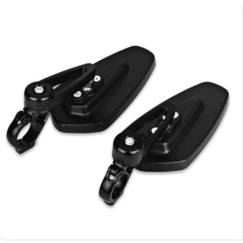 2pcs 7/8" 22mm Motorcycle Mirrors Bar End Blue Glass Rear View for KTM Duke 390 790 EXC EXCF 125 200 250