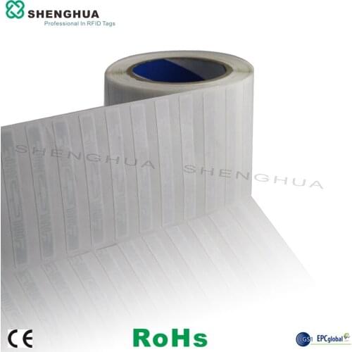 10pcs free shipment Hot Sale 860~960MHz RFID tag uhf Barcode Label High Quality Paper Roll Sticker for Item Management EPC1 G2