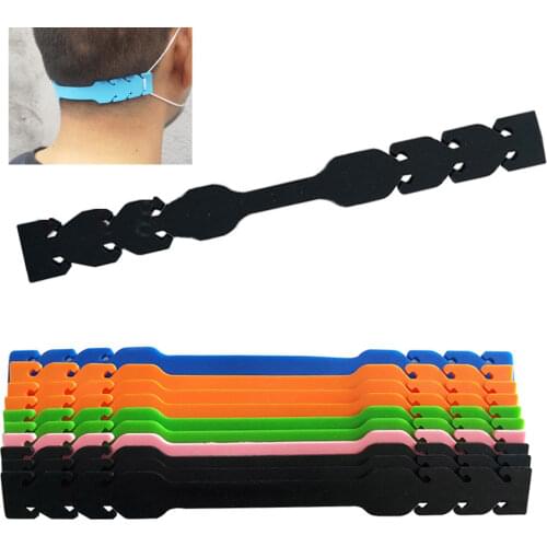 10PCS Adjustable Mask Ear Hook Ear Rope Adjuster Mask Extension Hook Mask Ear Strap Buckle Anti-slip Rope Holder Anti-Earache