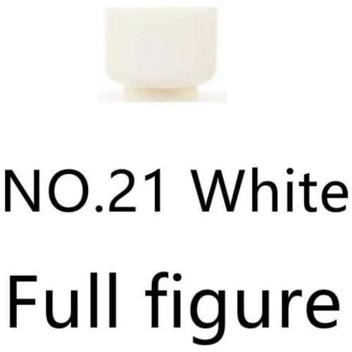 5pcs/Lot Doll Mini Figure Building Blocks Blank Solid Color Figures Without Prints Photo Frame Decors Toys Figures 40 Colors