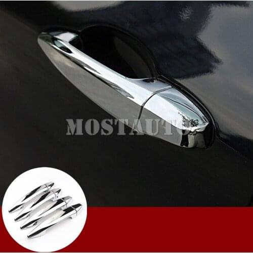 For BMW X2 F39 ABS Chrome Car Door Handle Frame Cover Trim 2017-2019 8pcs Car Accessories Interior Car Decor Car Trim