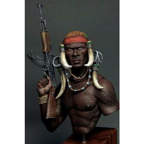 1/10 resin figure bust model MURSI Mursi GK white model hand to do the spot X116