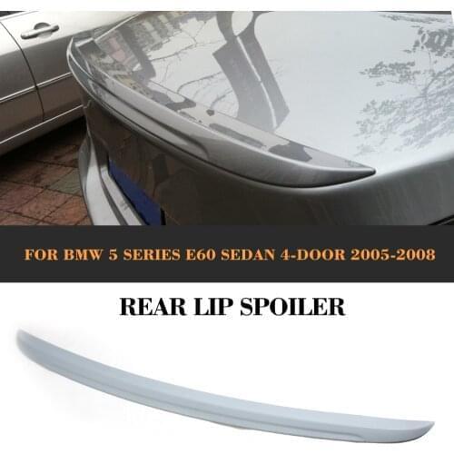 PU Rear Spoiler Wing For BMW 5 Series E60 Sedan 4 Door 2005-2008