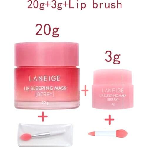 Korea Lip Sleeping mask Grapefruit Essence Nutrious Lip Care Moisture Lip Balm Smoothing Dryness
