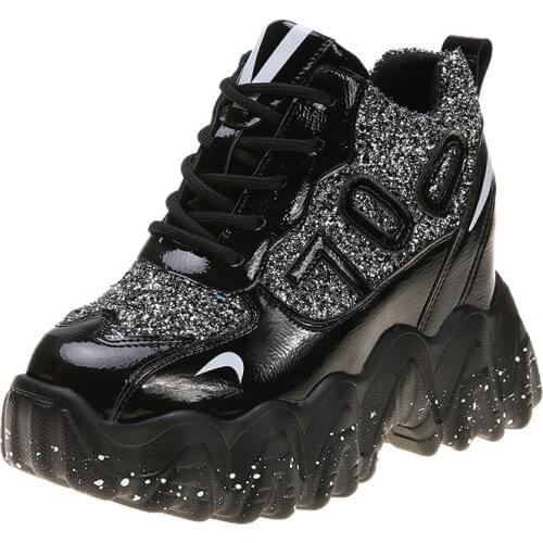 Classic Sneakers Women Autumn Fashion Chunky Women Shoes Breathable Sneakers Red Silver Tenis Feminino Trainers Zapatillas Mujer