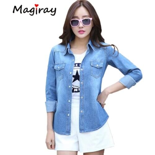Magiray Womens Denim Shirts