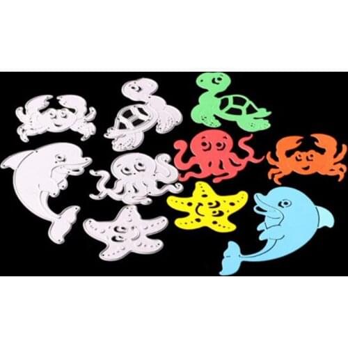 SCD721 Animals Metal Cutting Dies For Scrapbooking Stencils DIY Album Cards Decoration Embossing Folder Die Cuts Template New
