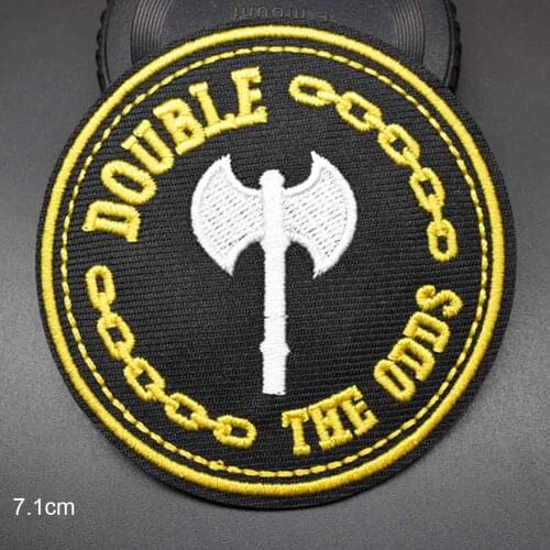Ox The Odds Iron On Full Embroidered Clothes Patches For Clothing Stickers Garment Wholesale