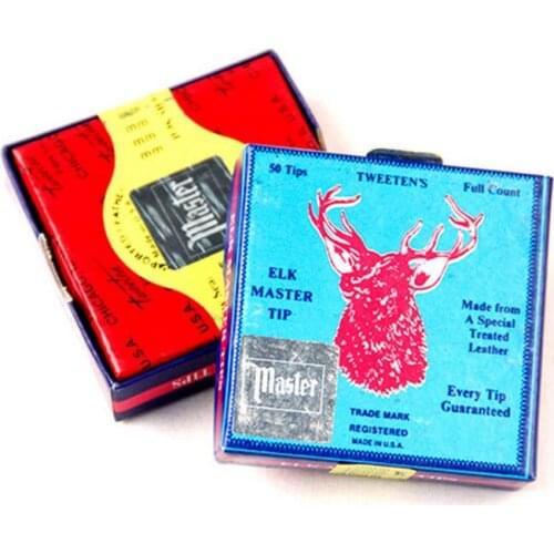 New 50 Pcs Snooker Cue Tip Billiard Tip Pool Cue Tip Billiard Accessories for Beginners Use Snooker Entry Level Made in China