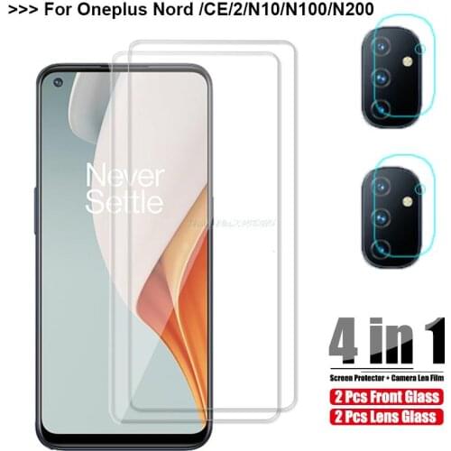 Camera Lens Glass For Oneplus Nord N10 N100 N200 5G Protective Glass Screen Protector Film On One plus Nord 2 CE Pelicula Camera