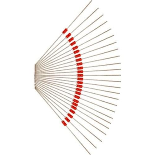 Taidacent 10 Pcs KTY84-130 Silicon PTC Temperature Thermistor Sensor Linear PTC Thermistor for Motor Silicon Temperature Sensors