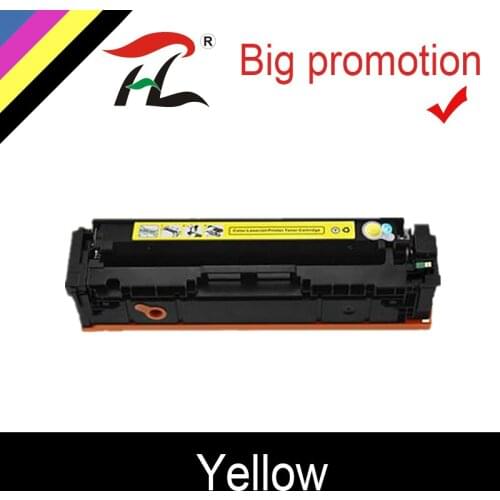 HTL compatible 203a Toner Cartridge for HP CF540a CF541a CF542a CF543a M254dw 254nw MFP M281cdw 280nw