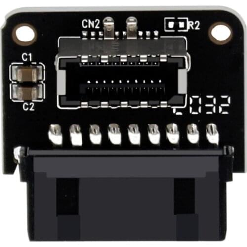 USB 3.1 Front Panel Socket- Type-E to USB 3.0 20Pin Header Extension Adapter for Motherboard