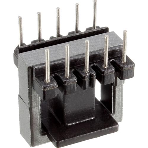 Uxcell 10 Sets EE16 5 with 5pin Transformer Bobbin PC40 Ferrite Core Vertical 20 Ferrite Halves and 10 Bobbin