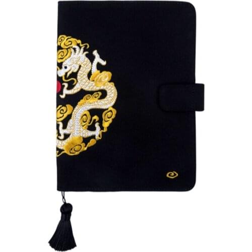 Traditional Chinese Dragon Floral Journal A5 Undated DIY Monthly Daily Agenda 144 Sheets 2022 Notebook Gift Free Shipping