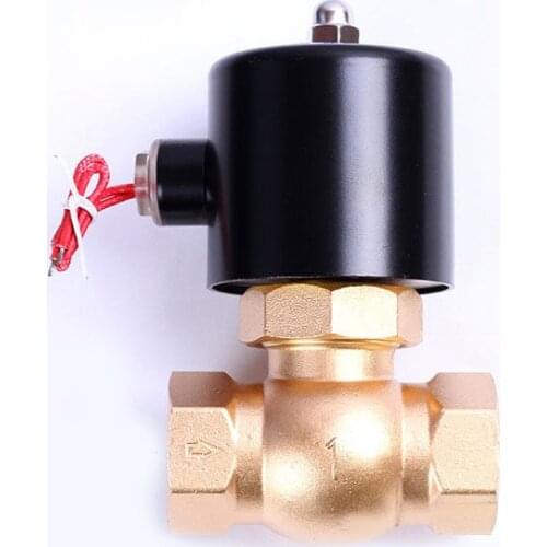 1" All Copper High Temperature Steam Solenoid Valve 380V 240V 220V 120V 110V 24V 12V