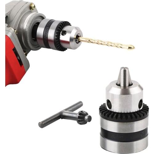 Drill Chuck Converter for Angle Grinder ,Electric Angle Grinder Collet Adapter Woodworking Tool Accessories M10×1.5 Thread