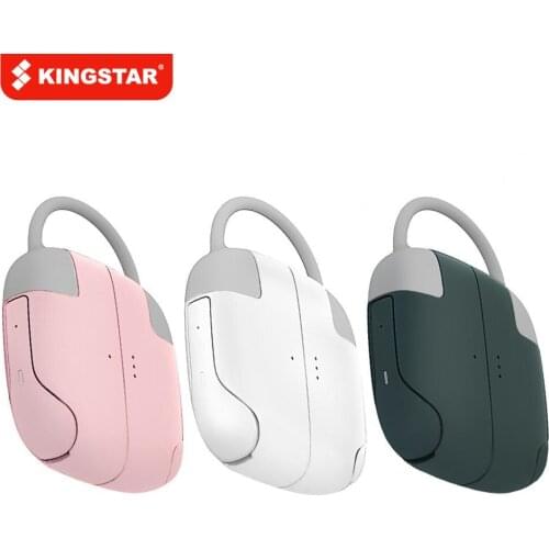 KINGSTAR Wireless Earbuds Detachable Noise Reduction In-ear Waterproof TWS Bluetooth-compatible 5.0 Stereo Earphones for Lovers