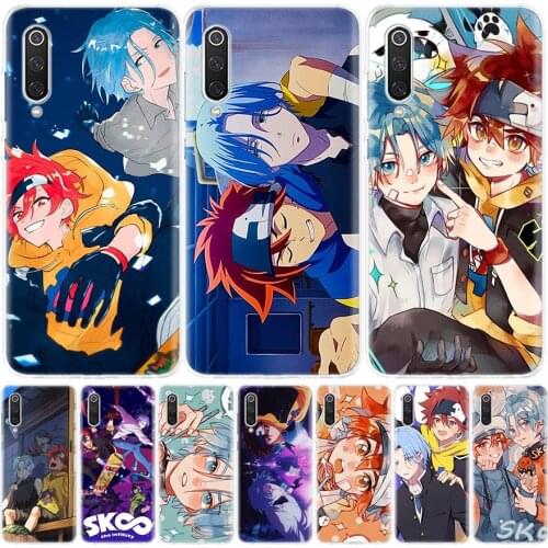Sk8 The Infinity Anime Phone Case for Xiaomi Note 10 Mi 11 9 8 CC9 5X 6X A1 A2 A3 9T 10T Lite Pro Poco F1 X3 NFC F3 Cover Coque