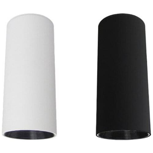 Surface Mounted Cylindrical LED COB Downlight Gold Reflector 7W 10W 15W LED Ceiling Bulbs Lamp Spot Light LED Downlight