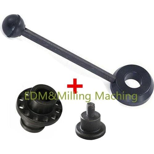 1Set CNC Milling Machine Parts Quill Feed Handle Crank Head B175+ B176+ B172 For Bridgeport Mill Tool